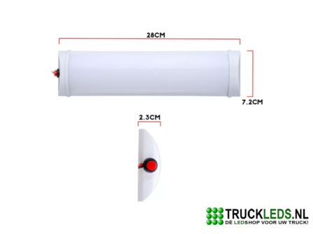 LED laadruimte armatuur 24v 10w.