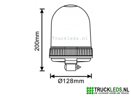 LED opsteek zwaailicht.