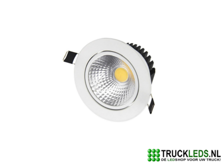 7 Watt LED inbouwspot 4000K.