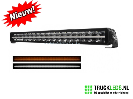 LED bar 140W black 32&quot; met stadslicht.