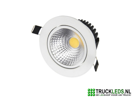 Potentieel havik Neerwaarts 5-Watt-LED-inbouwspot. - Truckleds