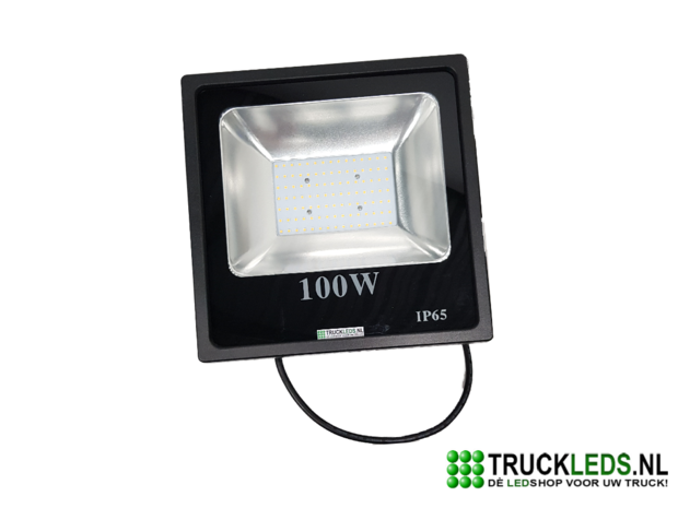 LED schijnwerper 100W IP65 4000k.