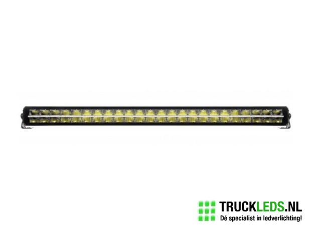 LED bar 180W black 42" met stadslicht.