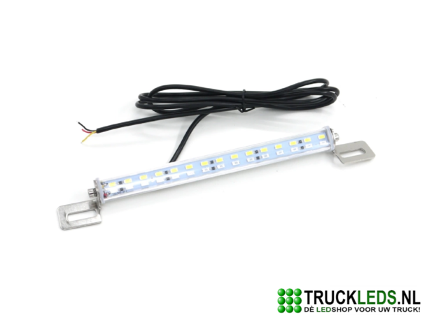 Interieur verlichting rood/wit 24v.