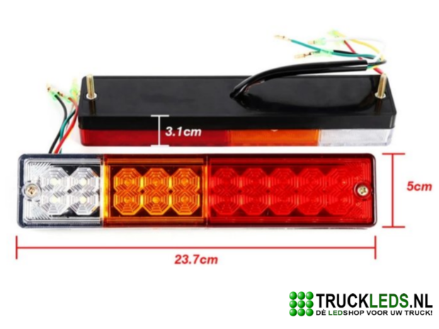 LED aanhanger achterlicht 24V.