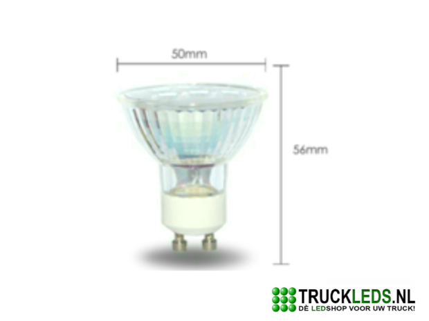 dodelijk Seraph blozen GU10-LED-spot-3W-Koud-wit. - Truckleds