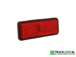 Verlichte-rechthoek-LED-reflector-rood